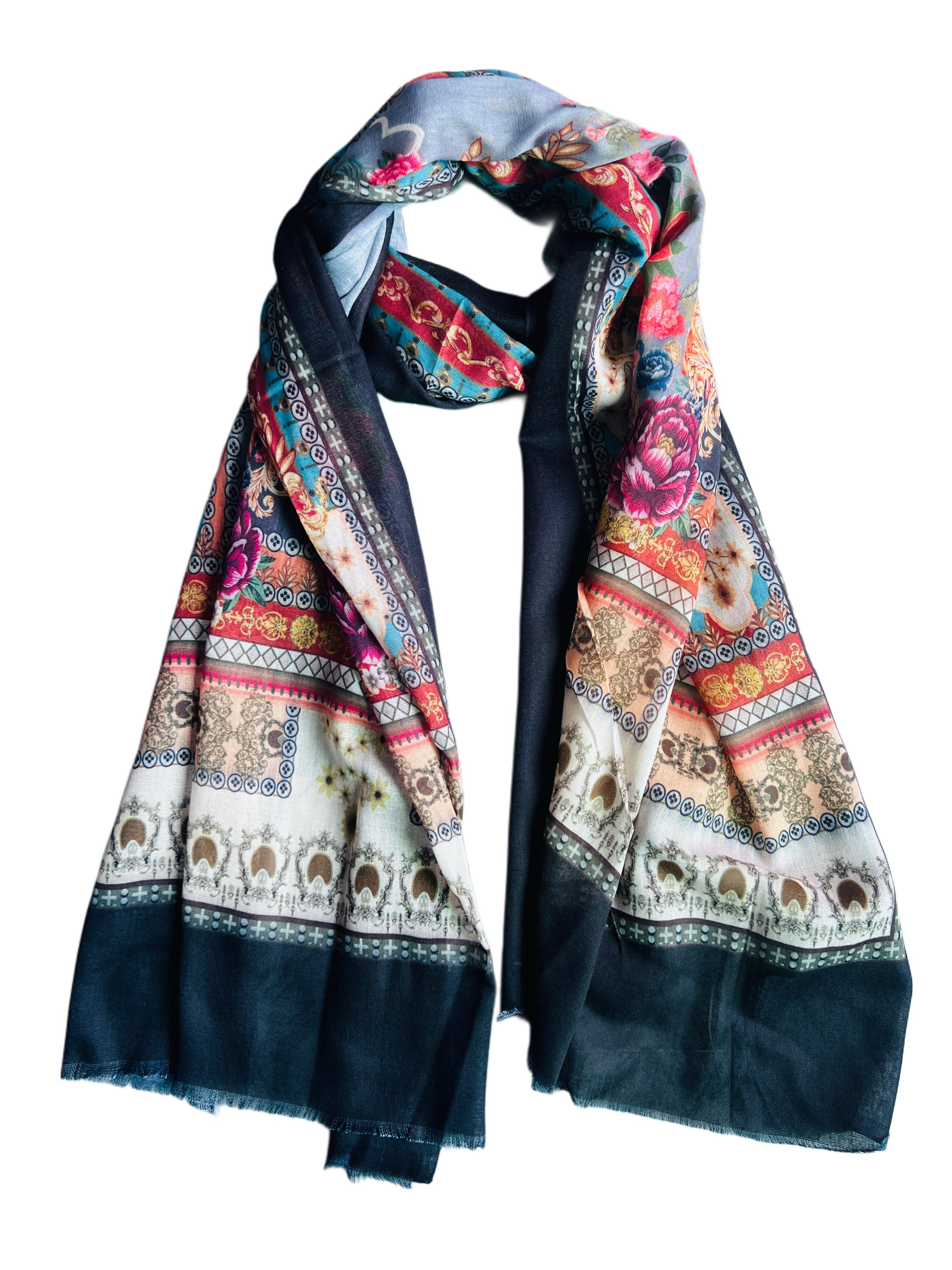 Digital Print Scarf Hijab for girls ladies | Best Price