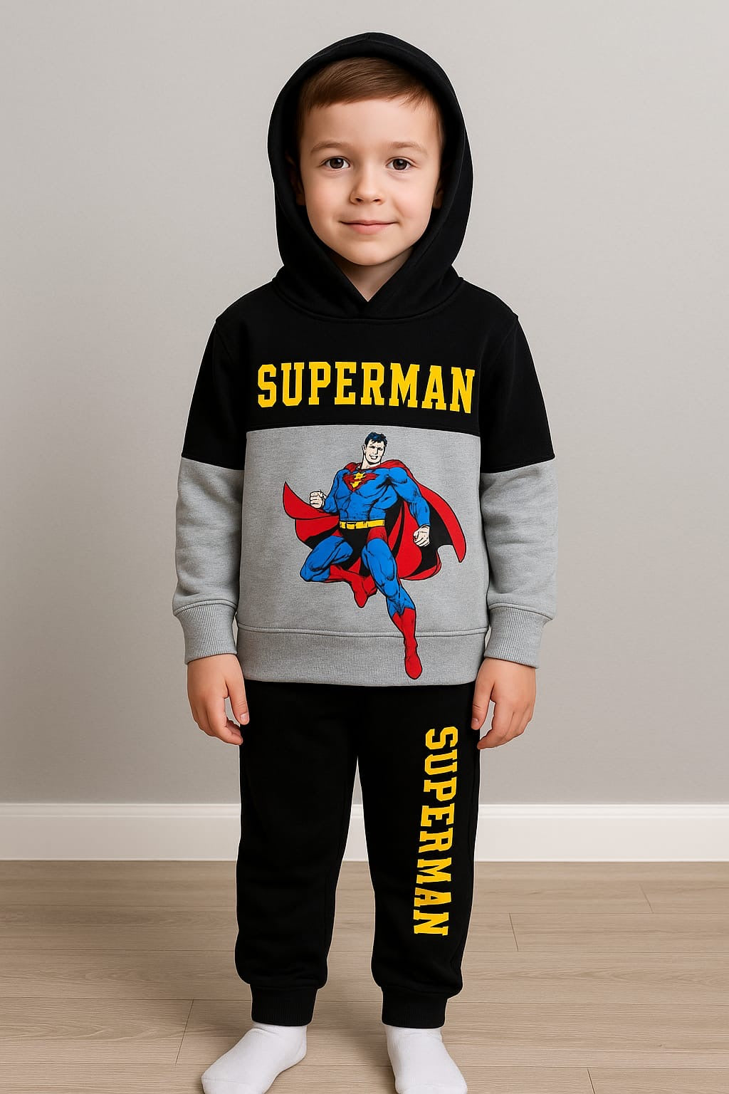Superman Fleece Tracksuit for Boys