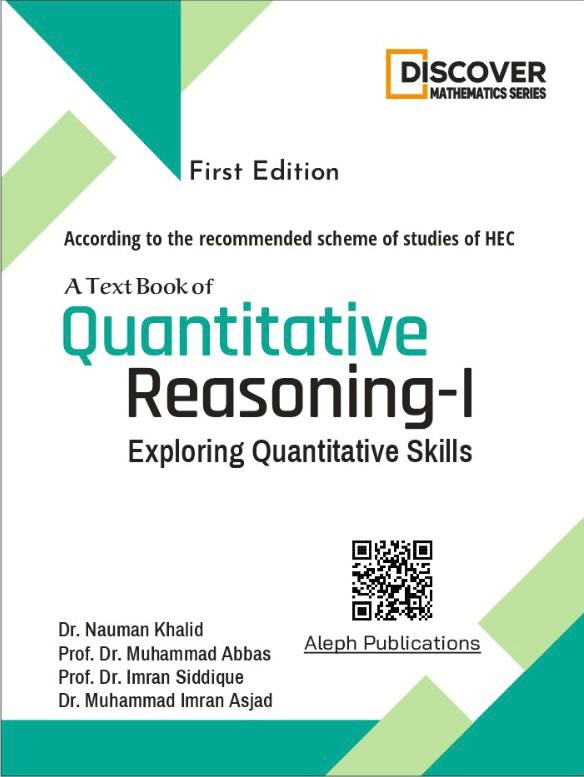 Quantitative Reasoning-I (First Edition) – For BS/Associate Degree Programs