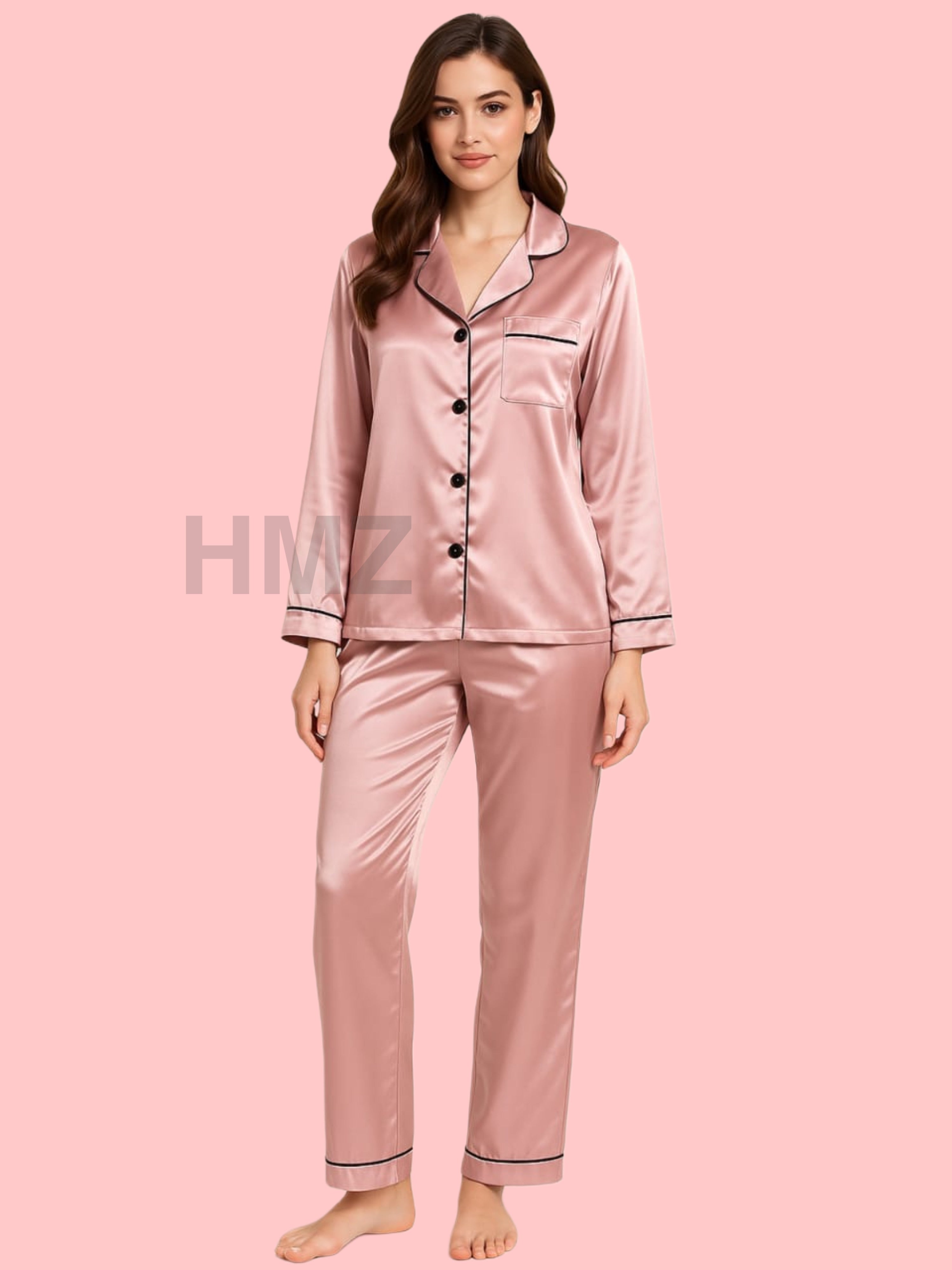 Women’s Silk Pyjama Set