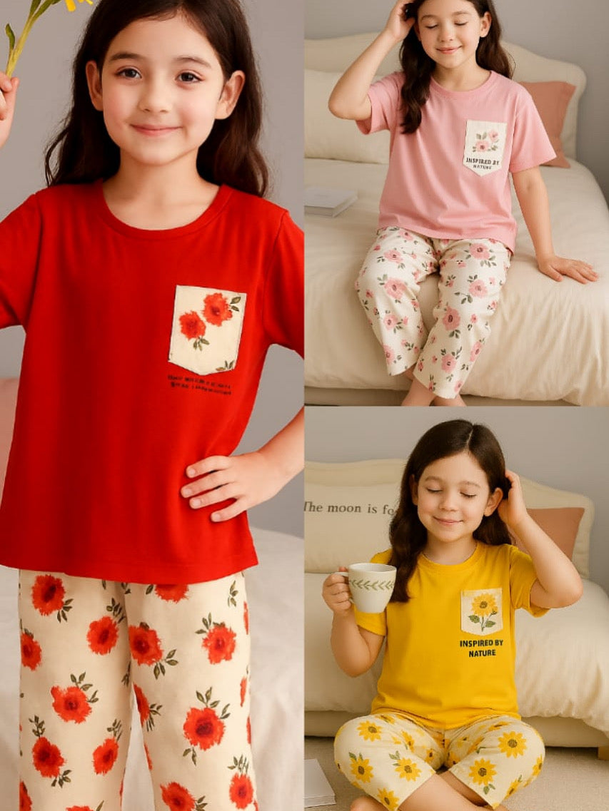 Kids pyjama set | Night wear