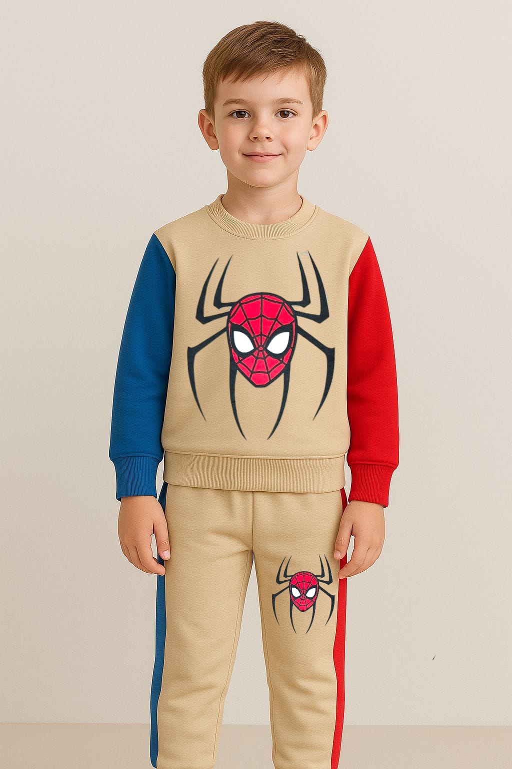 Boys Spiderman Fleece Tracksuit