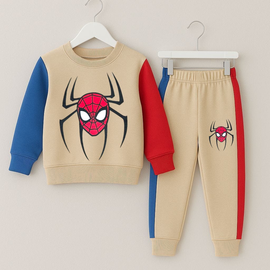 Boys Spiderman Fleece Tracksuit