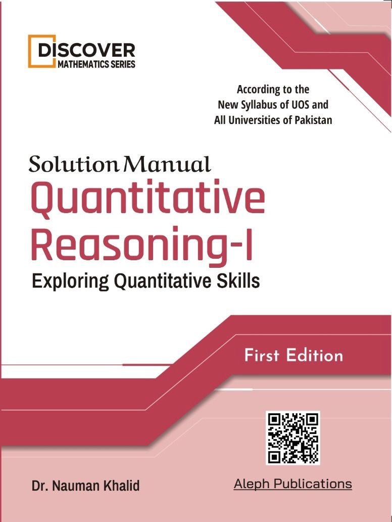 Solution Manual of Quantitative Reasoning-1