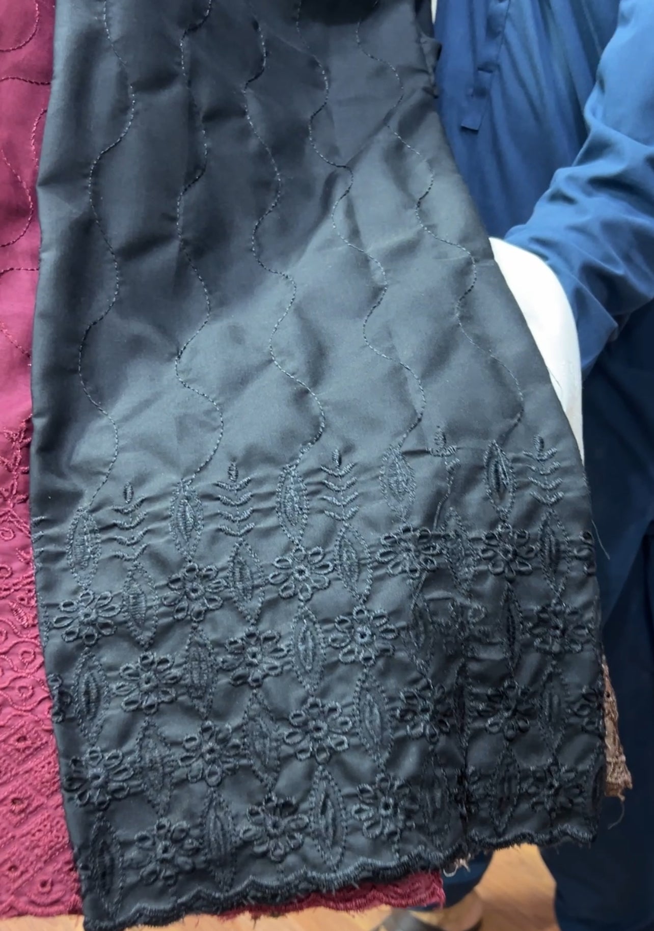 Fine Quality Chikan Kari Trousers