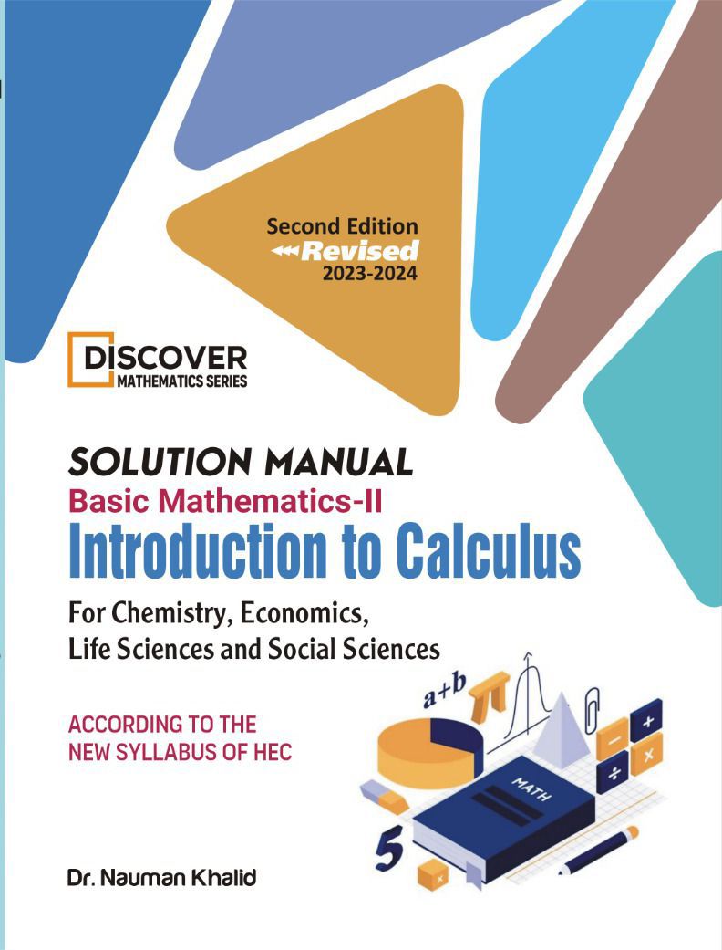 Solution Basic mathematics II | by Dr. Nauman Khalid